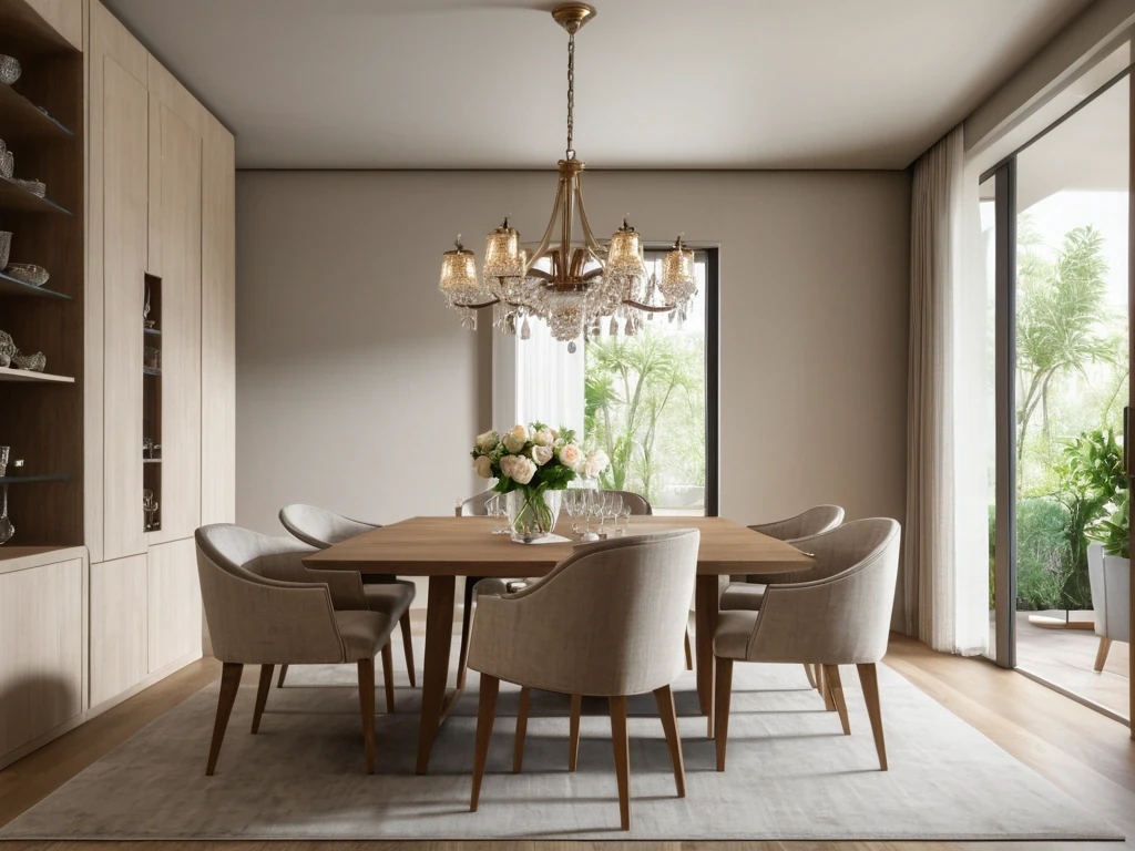 Dining Area - Srijan Orizon Sample Apartment